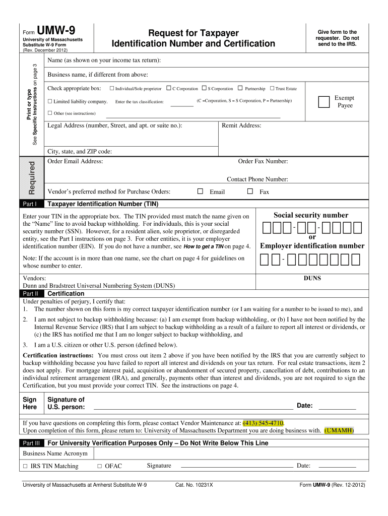 W9 Form 2021 Printable Pdf